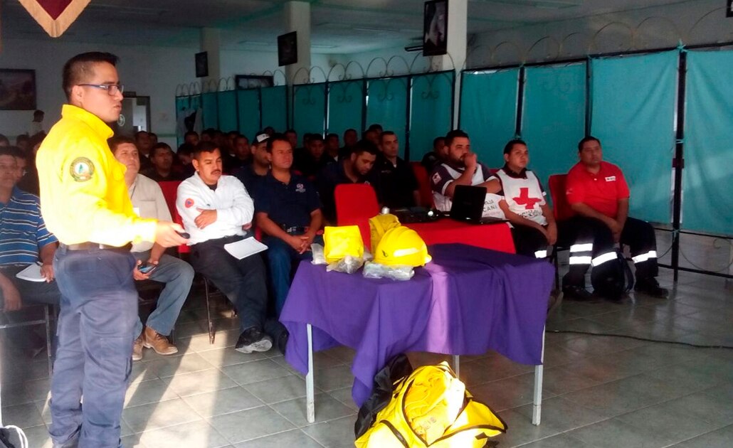 Inicia capacitación de brigadistas de incendios forestales