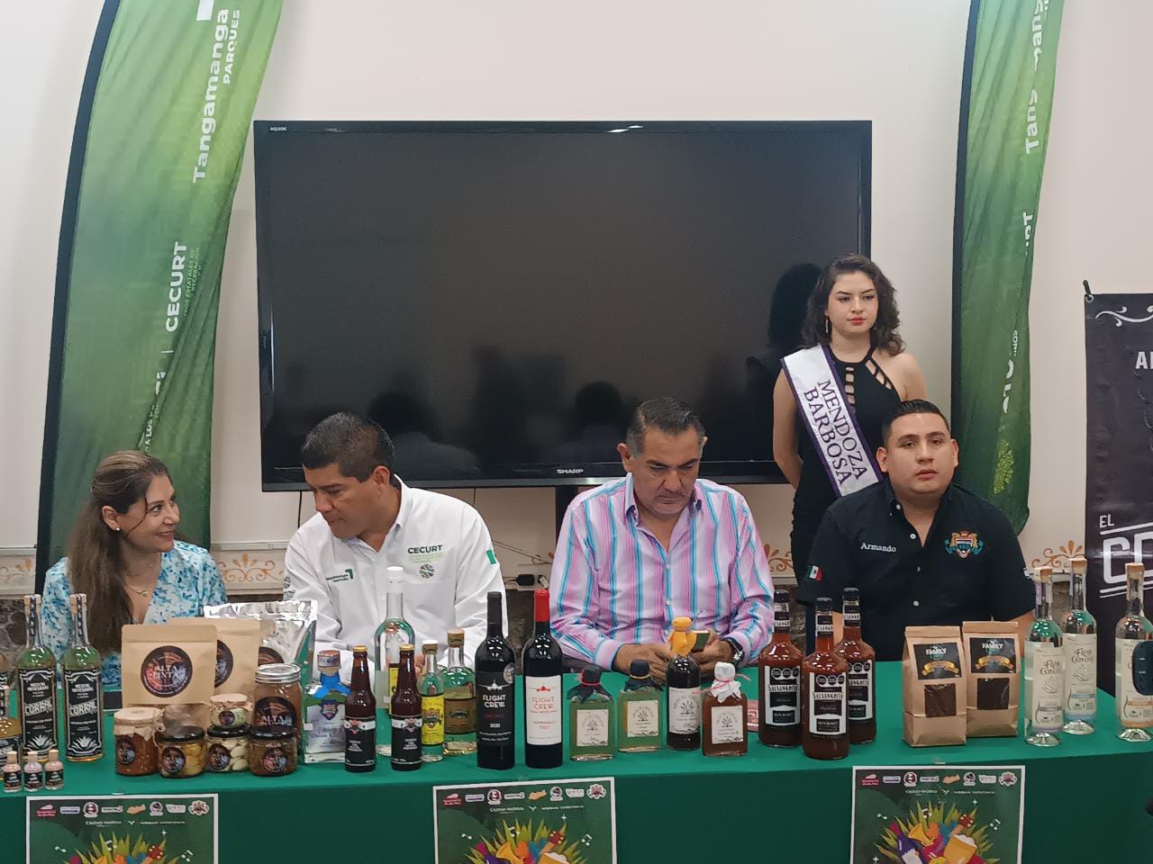 Realizan primer Festival Artesanal de Licores y Quesos en el Ecomuseo de SLP. Foto: Xochiquetzal Rangel