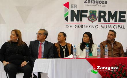 Paloma Bravo rinde su primer informe de gobierno 