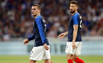 Francia decepciona y empata frente a Estados Unidos