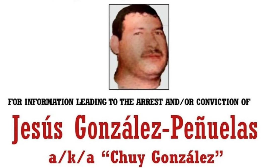 Jesús González Peñuelas, "Chuy González", identificado como el número dos del líder del Cártel de Guasave, Fausto Isidro Meza Flores, "Chapo Isidro". Foto: Tomada de X (@OHarfuch)