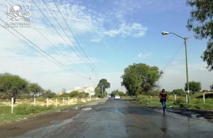 Inmediaciones de clínica 50 en condiciones deplorables 