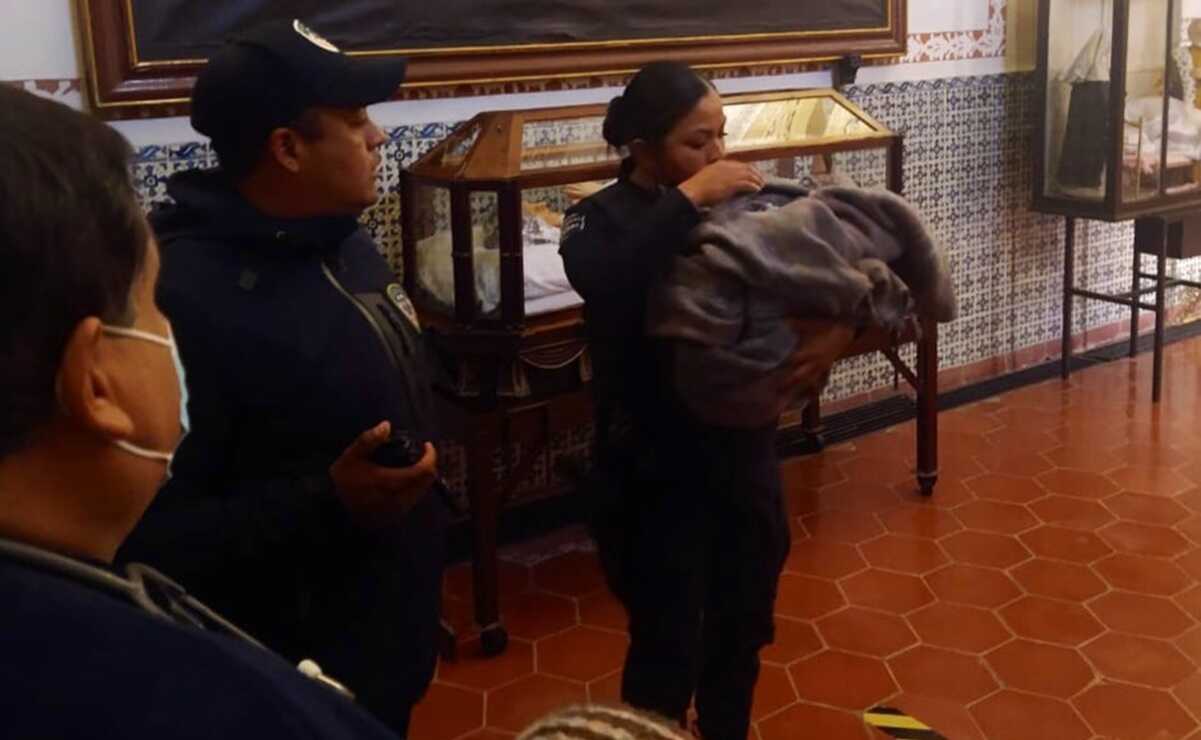 Lamenta Gallardo abandono de bebé en iglesia de SLP; "tendrá un hogar pronto", asegura