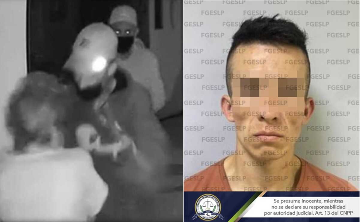 Vinculan a proceso a hombre que robó y golpeó a abuelita en su domicilio en SLP
