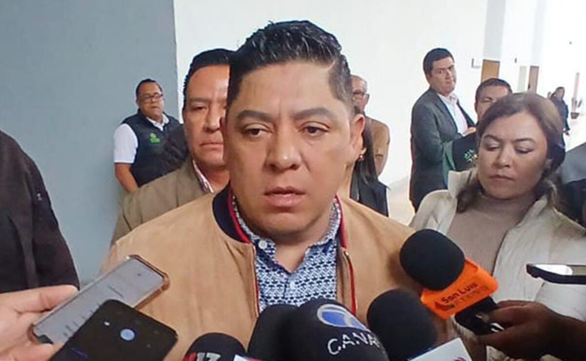 Gallardo habla sobre las elecciones de 2027 en SLP. Foto: Samuel Estrada