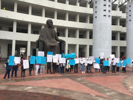 Juez deja en libertad a presunto homicida, acusan manifestantes