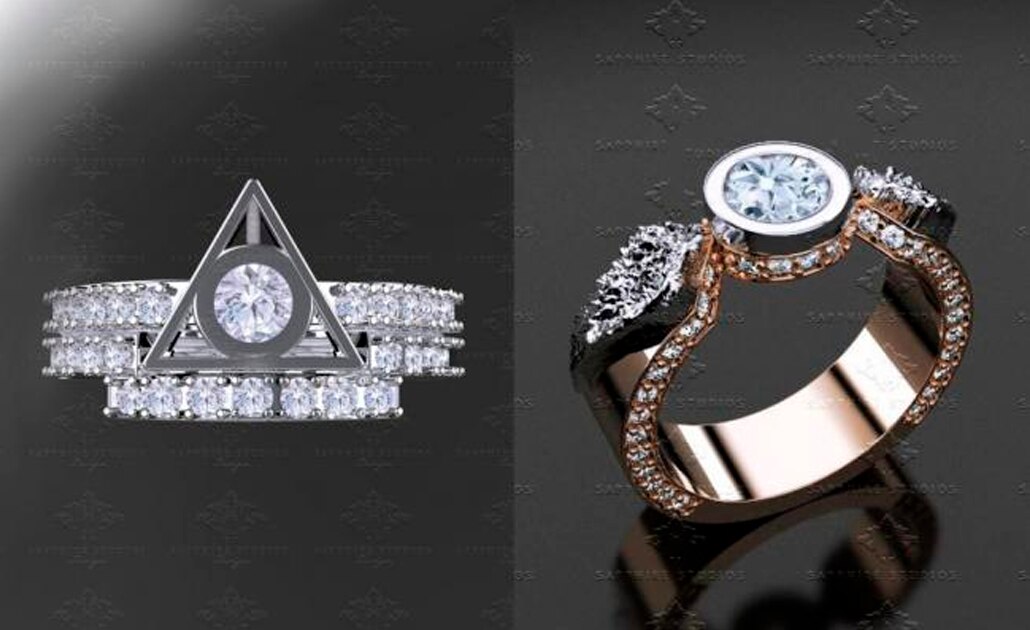 Lanzan anillos de compromiso inspirados en Harry Potter