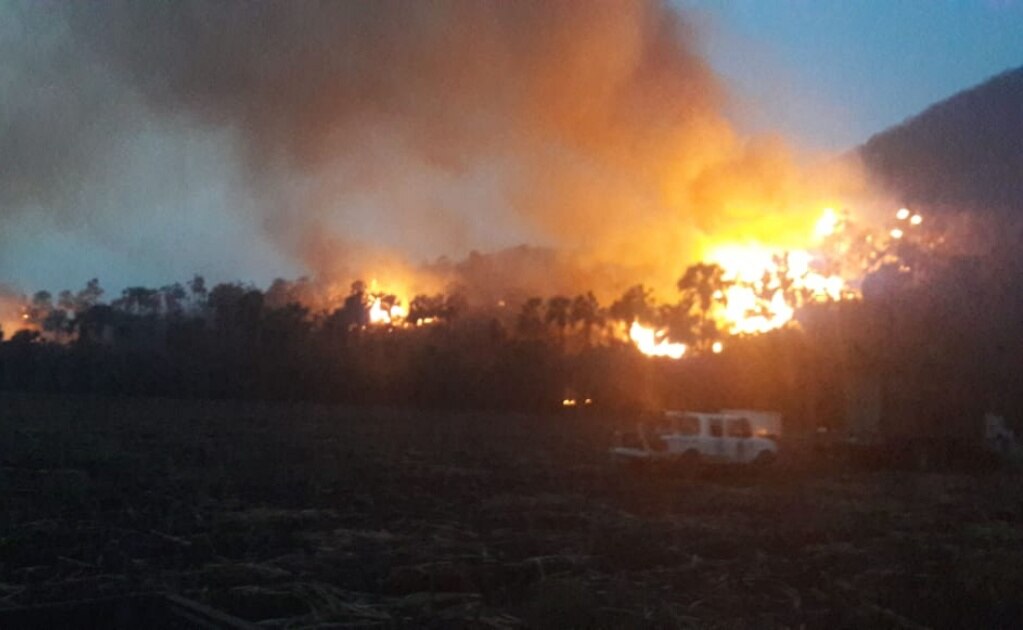 Protección Civil reporta 3 incendios forestales controlados en la Huasteca