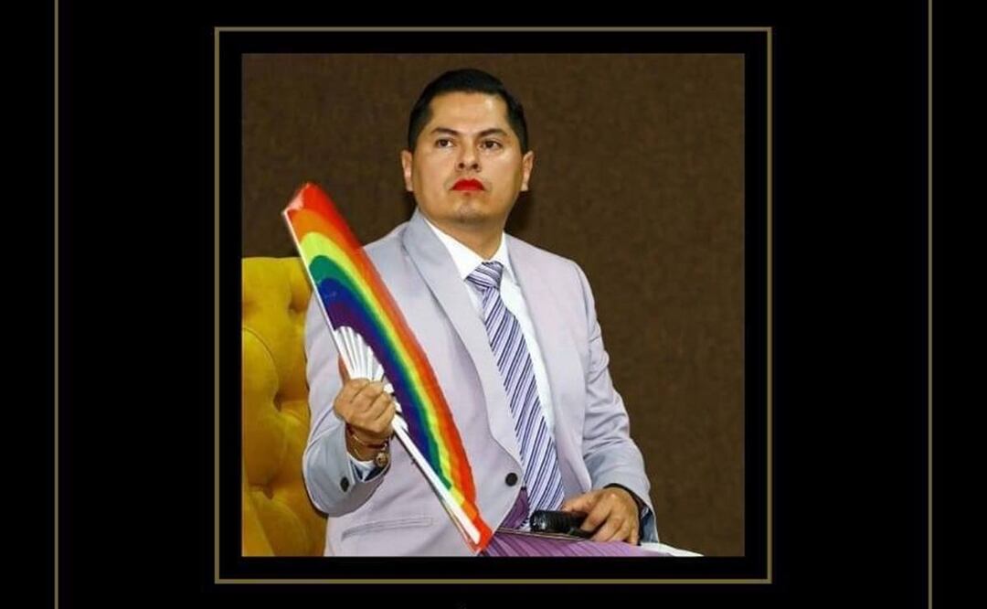 Irazamy Portillo, activista por los derechos y empoderamiento LGBT+, señaló que se suma a la pena por este acto de homofobia, que espera que se haga justicia al caso. Foto: Especial