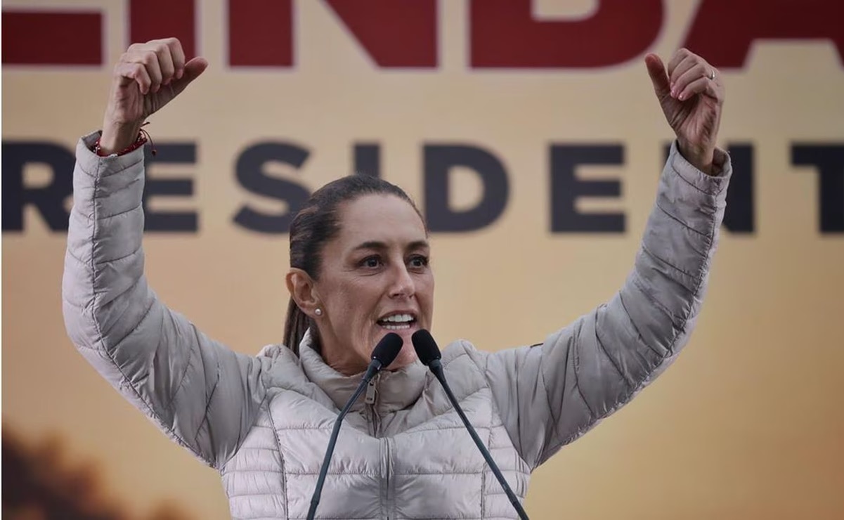 Claudia Sheinbaum en Reynosa, Tamaulipas. Foto: Diego Simón