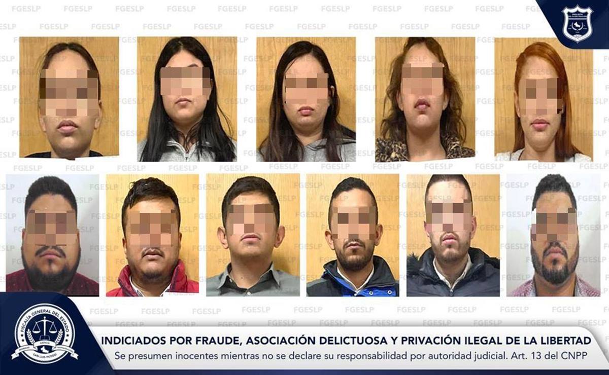 Se les atribuye su probable participación en los delitos de fraude, asociación delictuosa y privación ilegal de la libertad. Foto: Especial