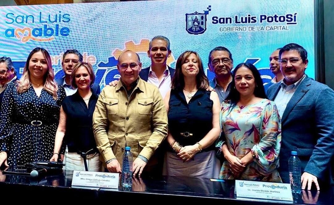 Presentan tercera edición de la Feria de Proveeduría en la capital de San Luis Potosí. Foto: Especial