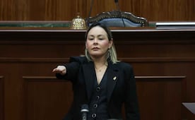 Nombran a Yeraldine Bonilla Valverde gobernadora interina de Sinaloa; rinde protesta en el Congreso estatal 