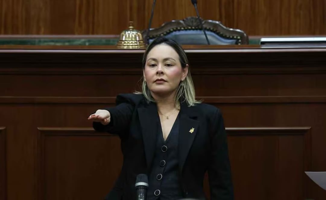 Yeraldine Bonilla Valverde fue designada como gobernadora interina de Sinaloa. Foto: Valente Rosas