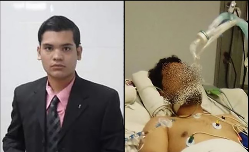 Desahucian a becario que quedó prensado entre láminas metálicas en Oaxaca