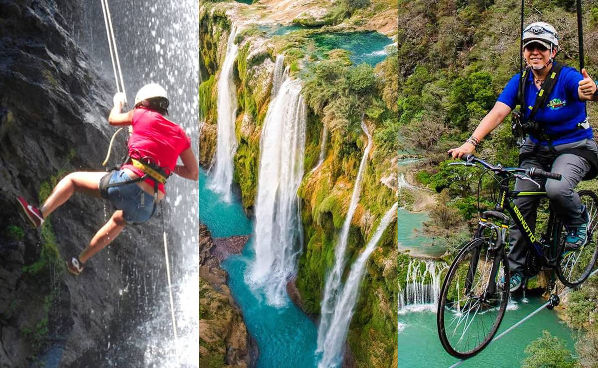 Tres cascadas potosinas y las aventuras extremas a realizar en estos parajes de la Huasteca
