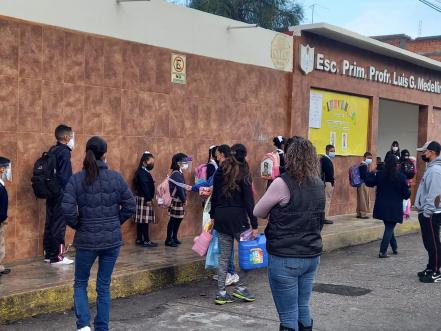 30% de estudiantes regresaron de manera presencial a clases en Soledad