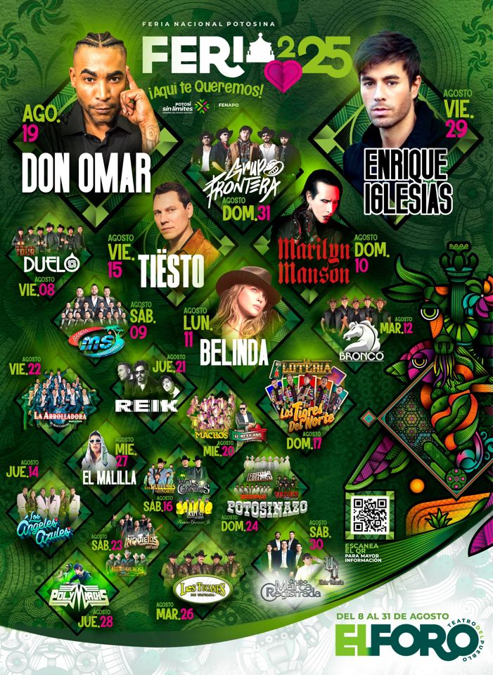 Cartel de la FENAPO 2025. Foto: Fenapo