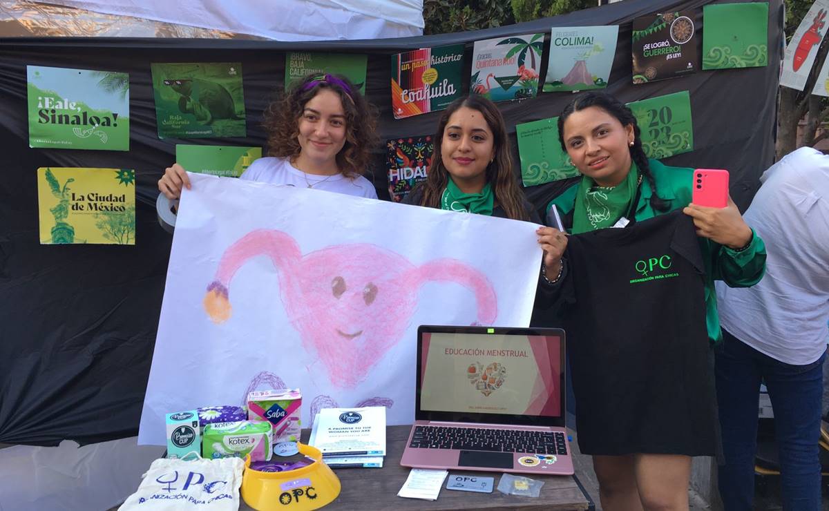 A través del arte, lucha y colectividad, así fue la manifestación a favor del aborto en SLP