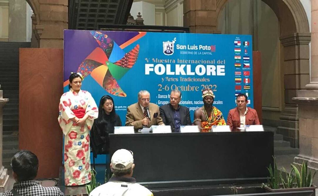 Tras cinco años, regresa a SLP la Muestra Internacional del Folklore y Artes Tradicionales. Foto: Xochiquetzal Rangel