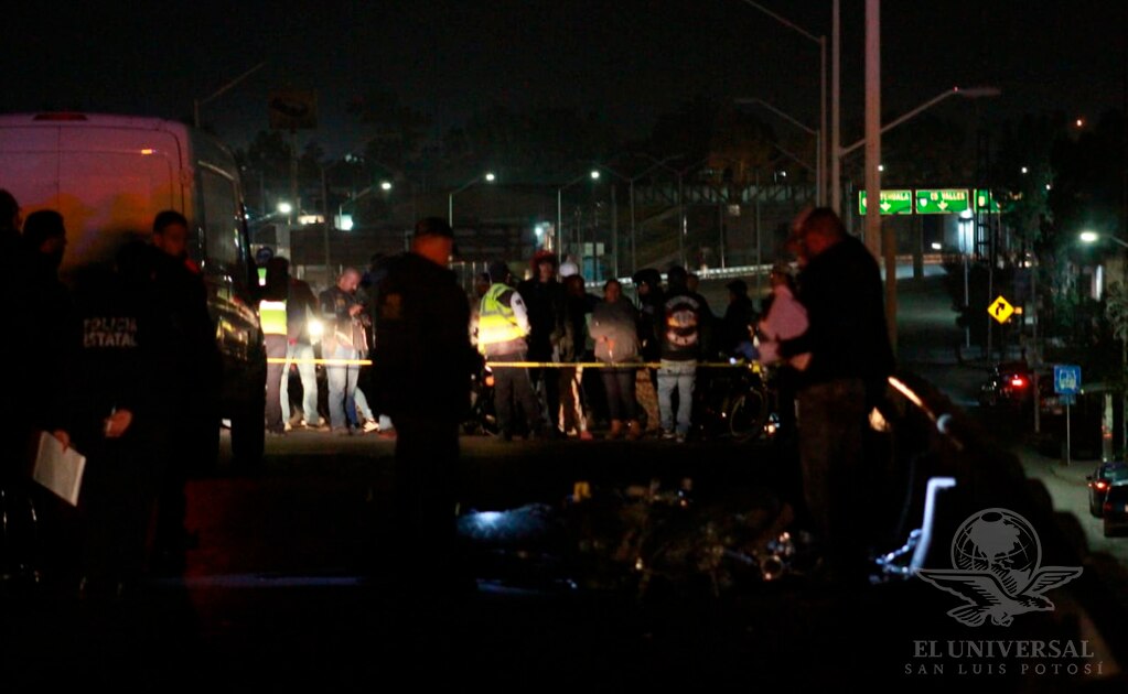 “Biker” fallece en puente vehicular