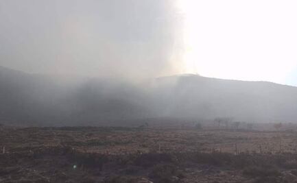 Combaten nuevo incendio forestal en la Sierra San Miguelito; fue controlado en menos de 24 horas  