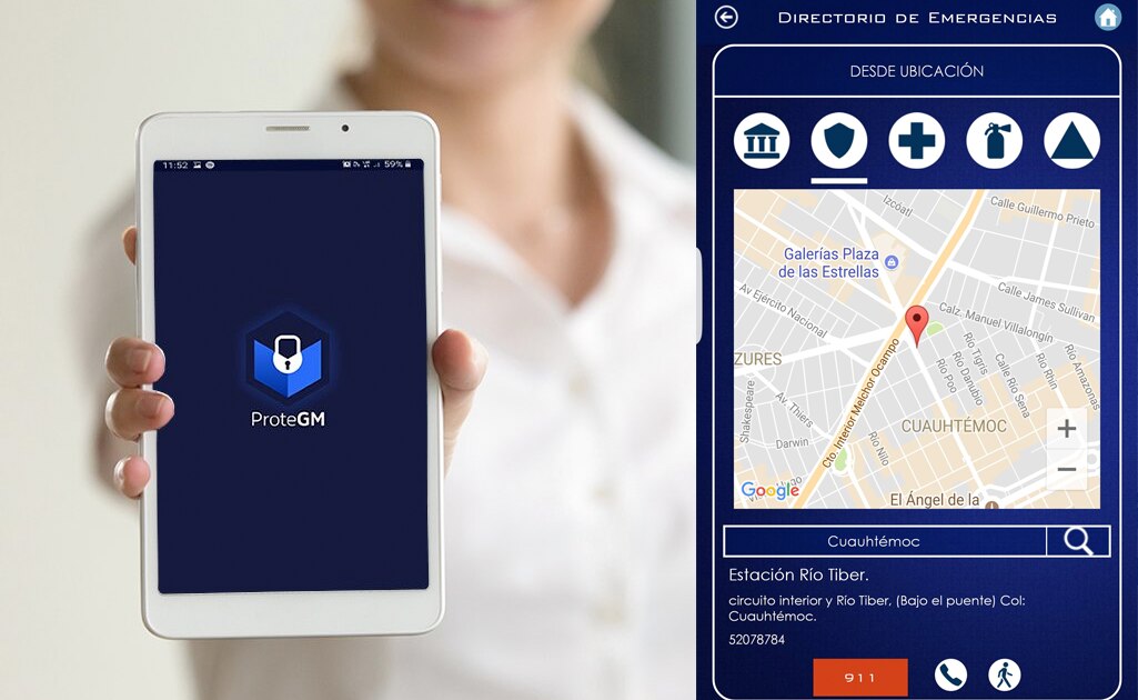 Crean ‘ProteGM’, aplicación gratuita para llamados de auxilio 