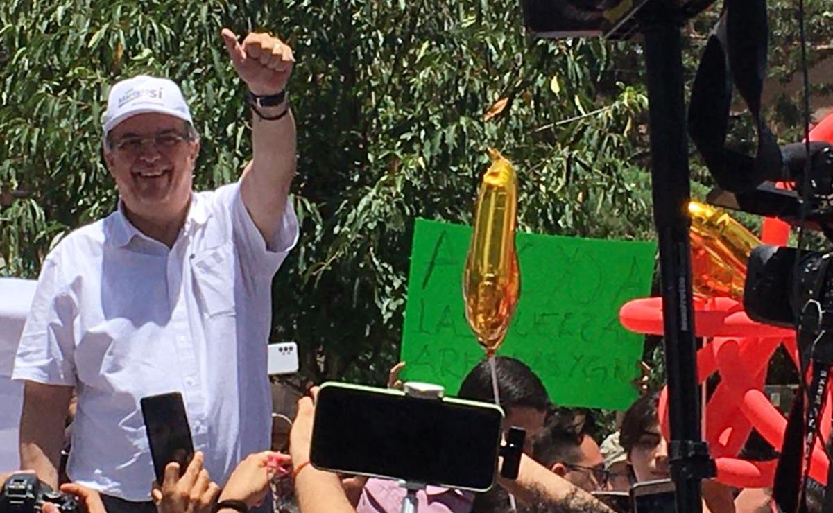 Marcelo Ebrard se compromete a resolver crisis hídrica en San Luis Potosí