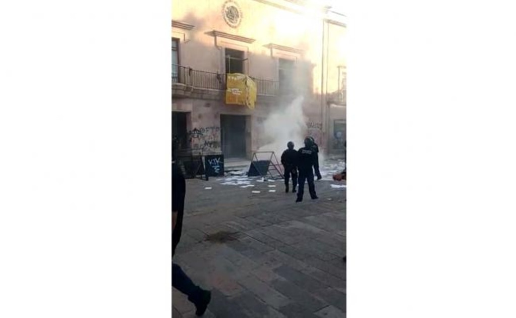 Continúan investigaciones por disturbios en Congreso de SLP