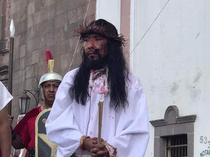 Foto: Redes Pasión Viviente de Cristo en San Juan de Guadalupe