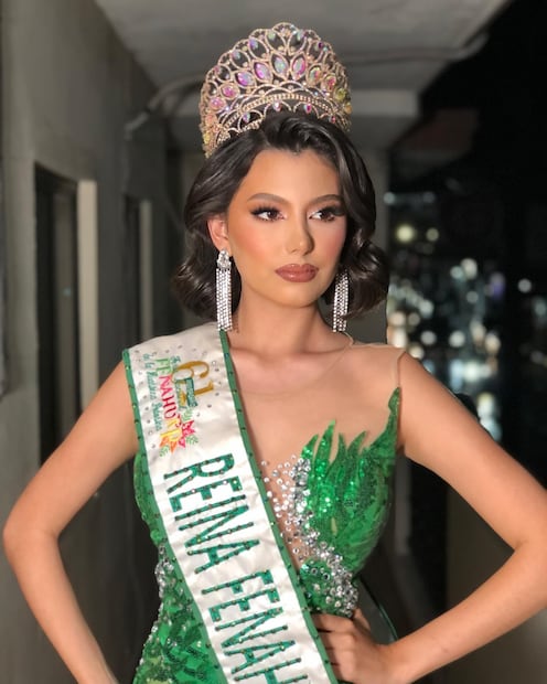 La nueva Miss San Luis Potosí, Ximena Cabrera, fue reina de la FENAHUAP en 2023. Foto: Facebook@Ximena Cabrera.