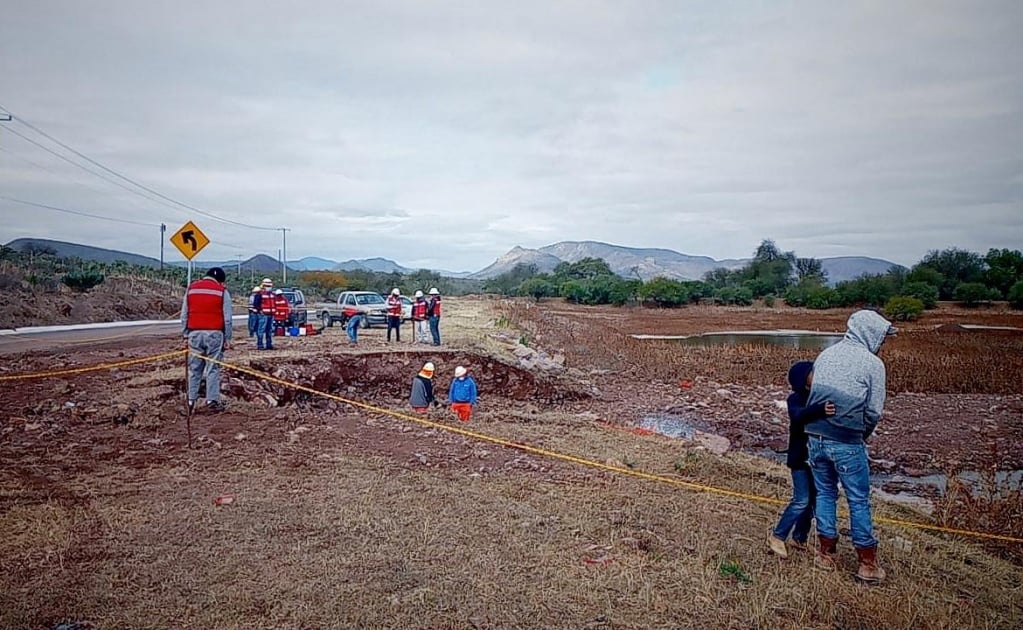 Notifican a Interapas sobre detección de fractura en ducto principal de El Realito