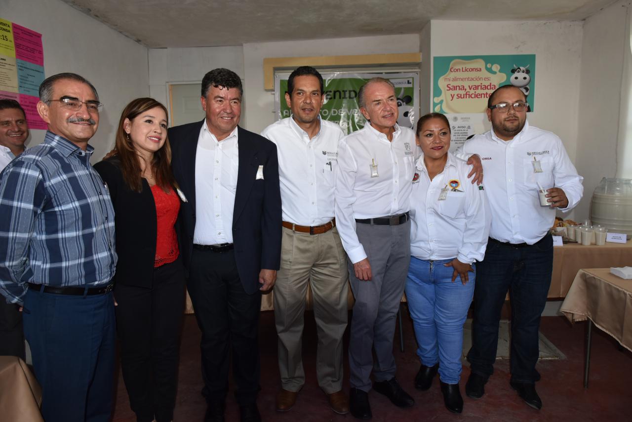 Leche Liconsa beneficia a más de 128 mil potosinos, destaca JMCL