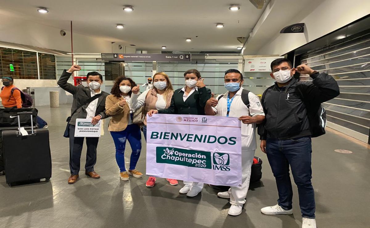 No vine a preocuparme por contraer Covid, vine a CDMX a ayudar: enfermero de SLP