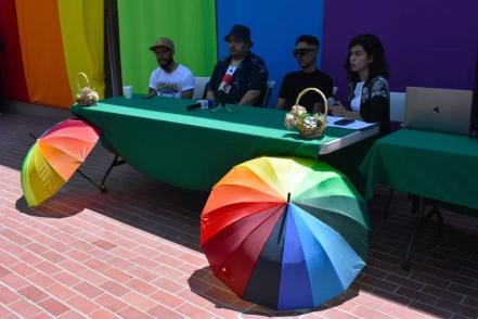 Celebran a la comunidad LGBT+ en el Museo de Arte Contemporáneo de SLP