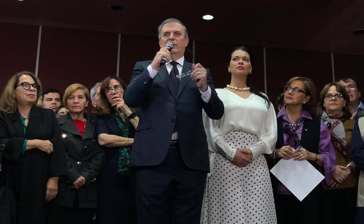 "Yo milito en la 4T": Marcelo Ebrard se queda en Morena