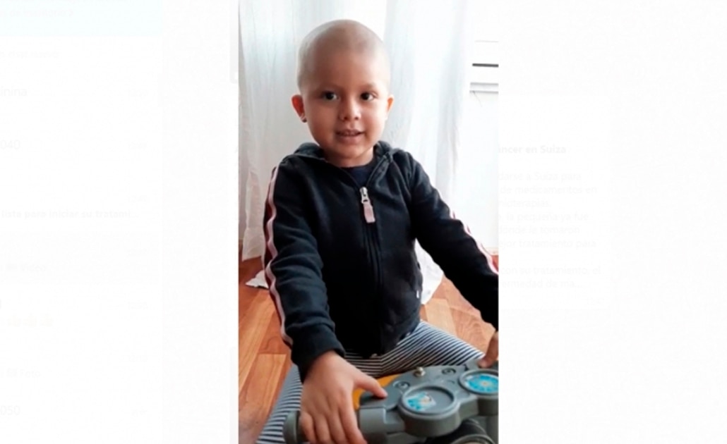 Ana Lucía, lista para iniciar su tratamiento contra el cáncer en Suiza