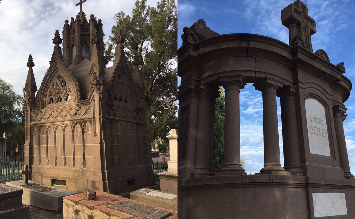 El panteón de El Saucito, también conocido como Museo de Arte Funerario es el cementerio más antiguo y grande de la capital de San Luis Potosí. Foto: Regina Arellano
