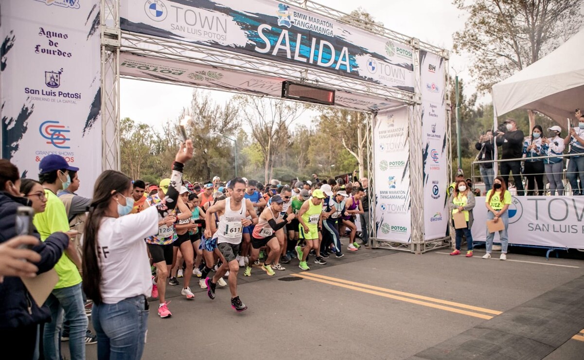 Presentan el BMW Maratón Internacional Tangamanga 2023; reunirá 6 mil 500 atletas
