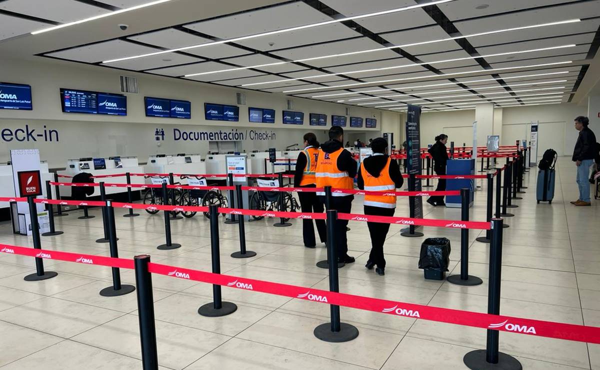 Reactivan vuelos San Luis Potosí - Monterrey desde el Aeropuerto Internacional Ponciano Arriaga