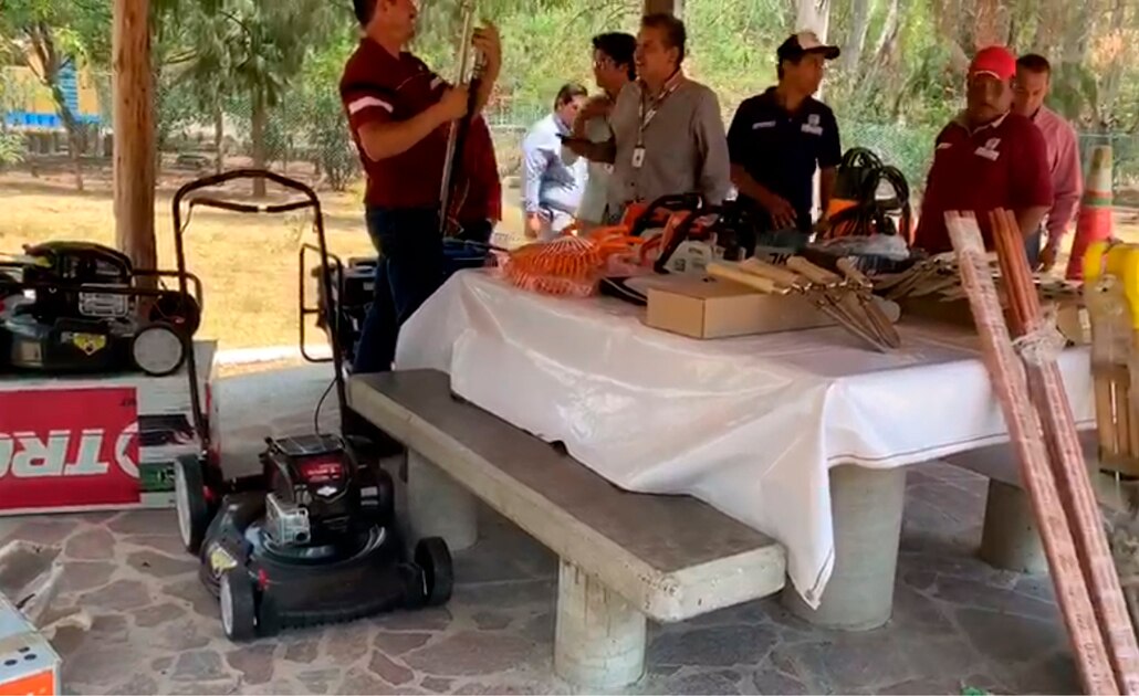 Ayuntamiento capitalino renueva equipo de jardinería