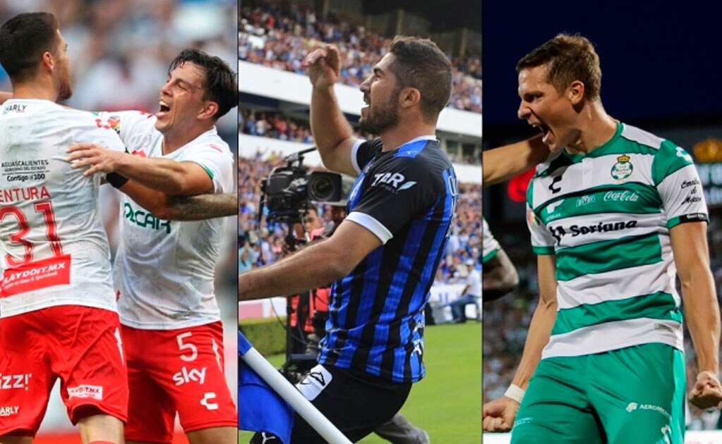 Necaxa, Querétaro y Santos lideran el Apertura 2019. FOTO: ESPECIAL