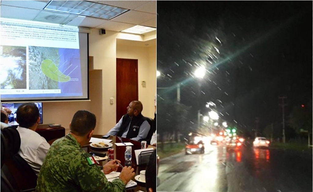 Por tormenta tropical "Fernando", suspenden clases en Tamaulipas y Nuevo León