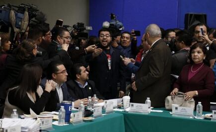 Entre protestas, avanza Guardia Nacional en Comisiones