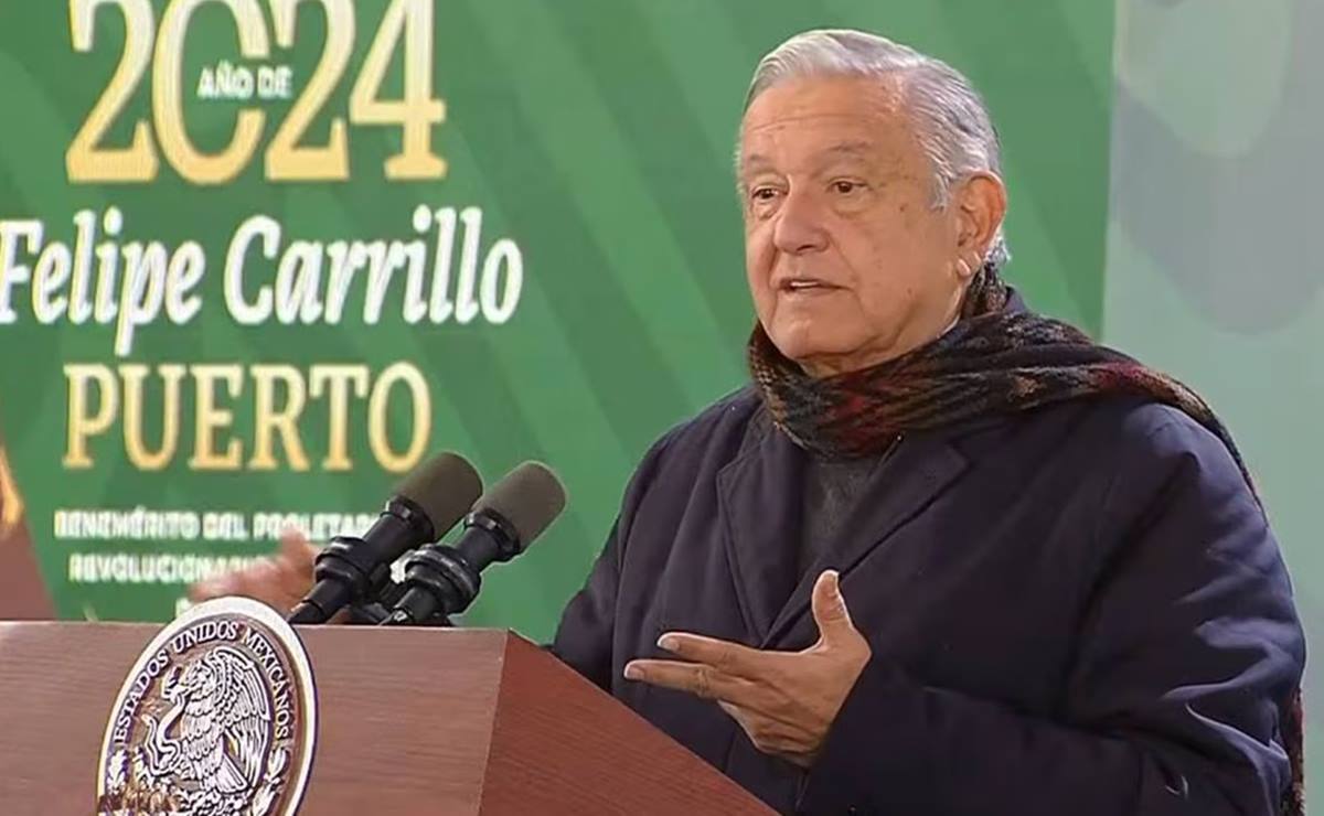 “No estoy de acuerdo con esas expresiones, pero no pude ayer mismo manifestarlo”, comentó AMLO. Foto: Especial