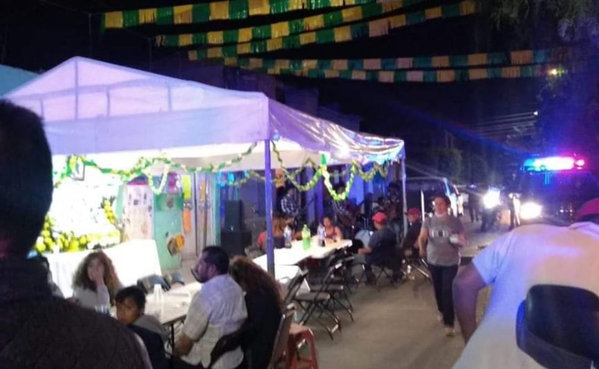 Baile callejero en barrio Tlaxcala, SLP, termina en tragedia, hay 2 muertos y 10 lesionados