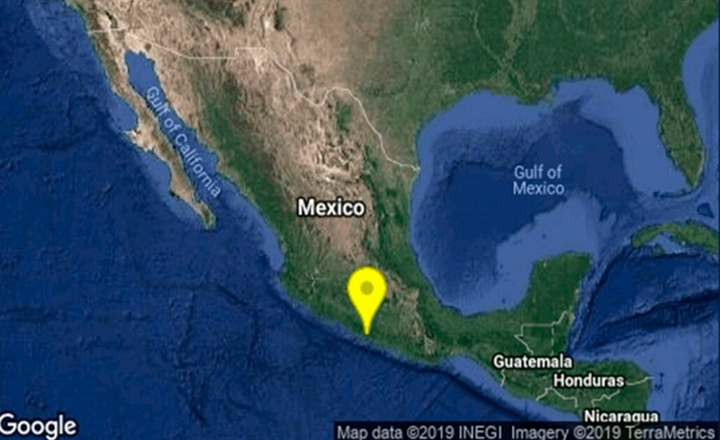 Se registra sismo en Guerrero