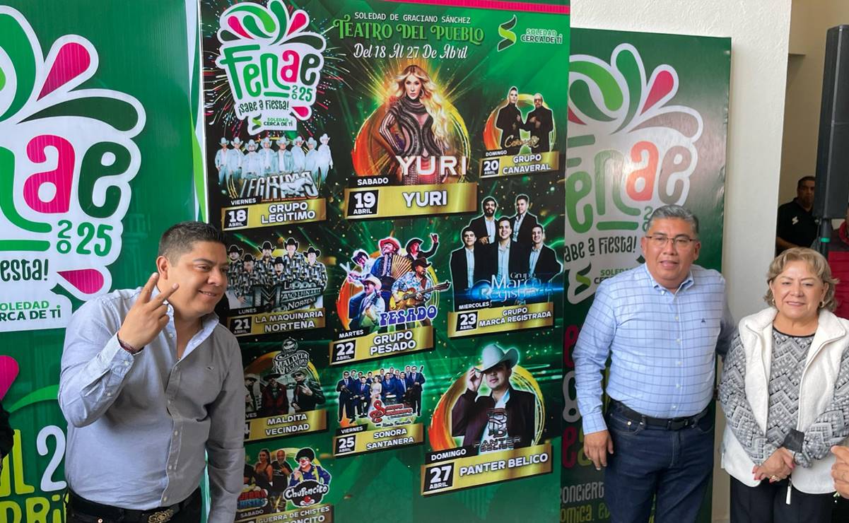 Yuri, Maldita Vecindad, Marca Registrada. Esta es la lista oficial de artistas de la Feria de la Enchilada 2025