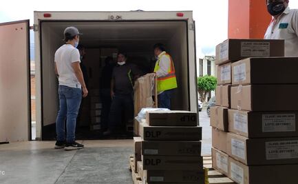 Distribuyen 423 toneladas de medicamentos abandonados desde marzo en SLP