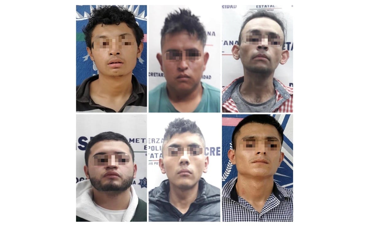 Por posesión de droga detienen a 6 hombres en diferentes zonas de San Luis Potosí